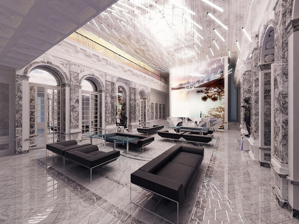 Зона Reception.Офисный центр. Москва