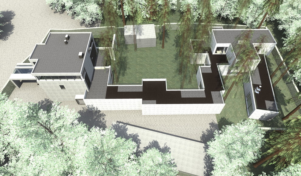 House extension and reconstruction in Skolkovo