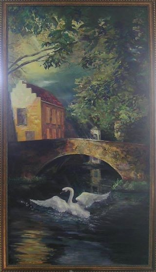 Картина «Лебедь»