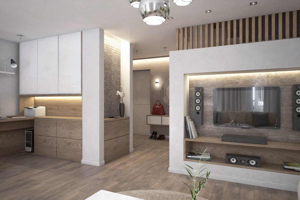 Двухуровневая квартира 115,7 м.кв