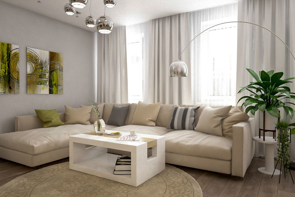 Двухуровневая квартира 115,7 м.кв