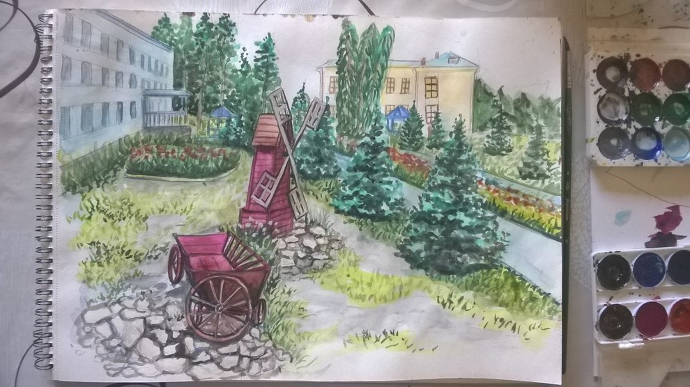 эскизы интерьеров