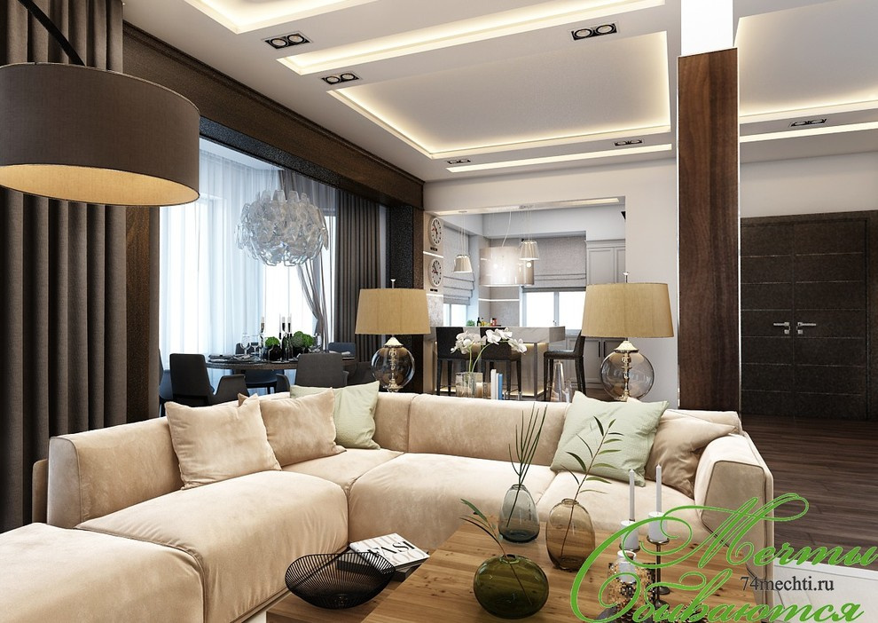 Гостиная в стиле lobby