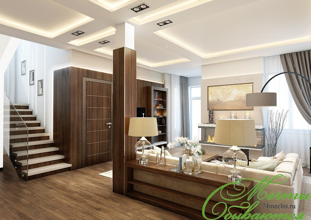 Гостиная в стиле lobby