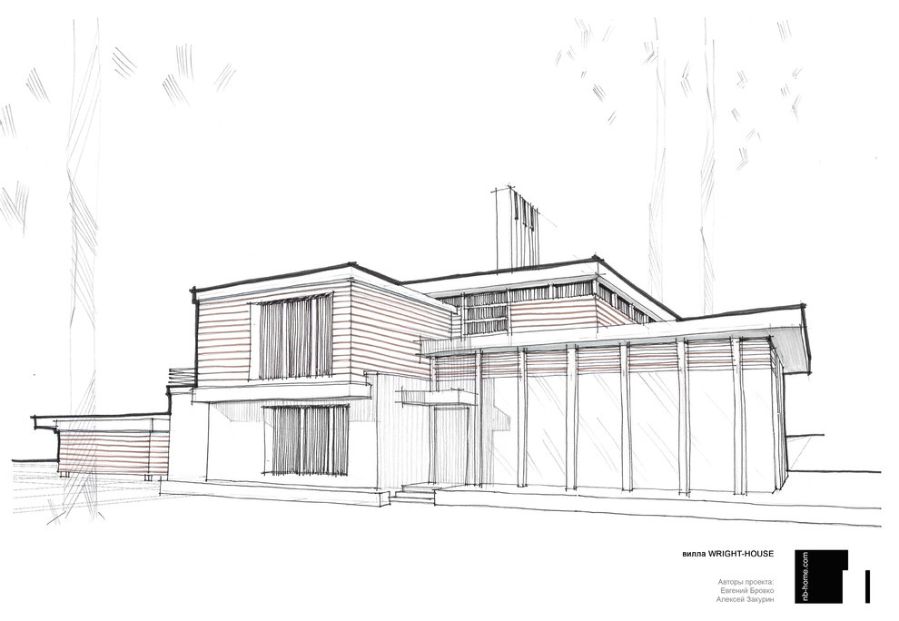 вилла WRIGHT-HOUSE