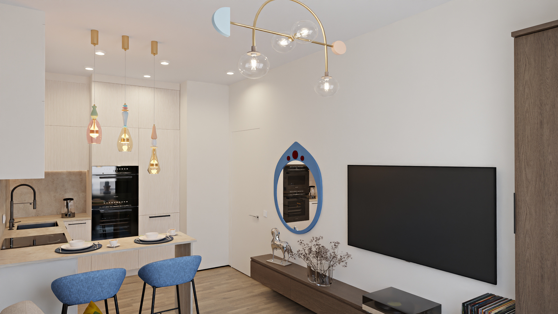 Евродвушка 32 м кв в ЖК Инновация