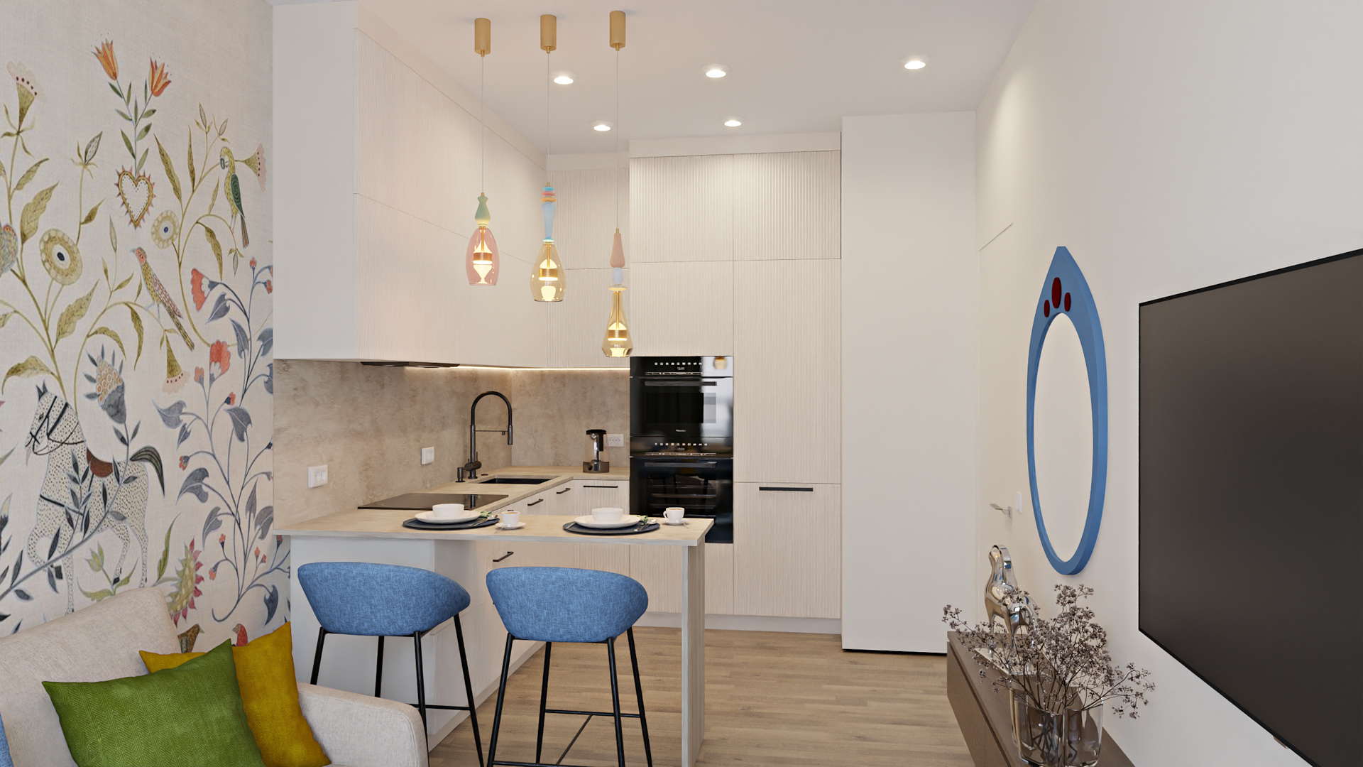 Евродвушка 32 м кв в ЖК Инновация