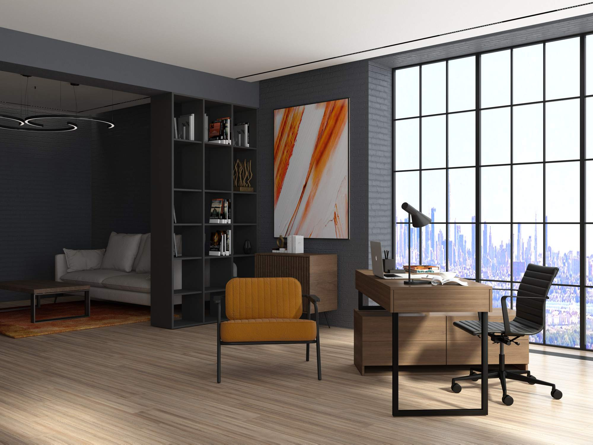 Просторная квартира 2к. с потрясающими видами на город