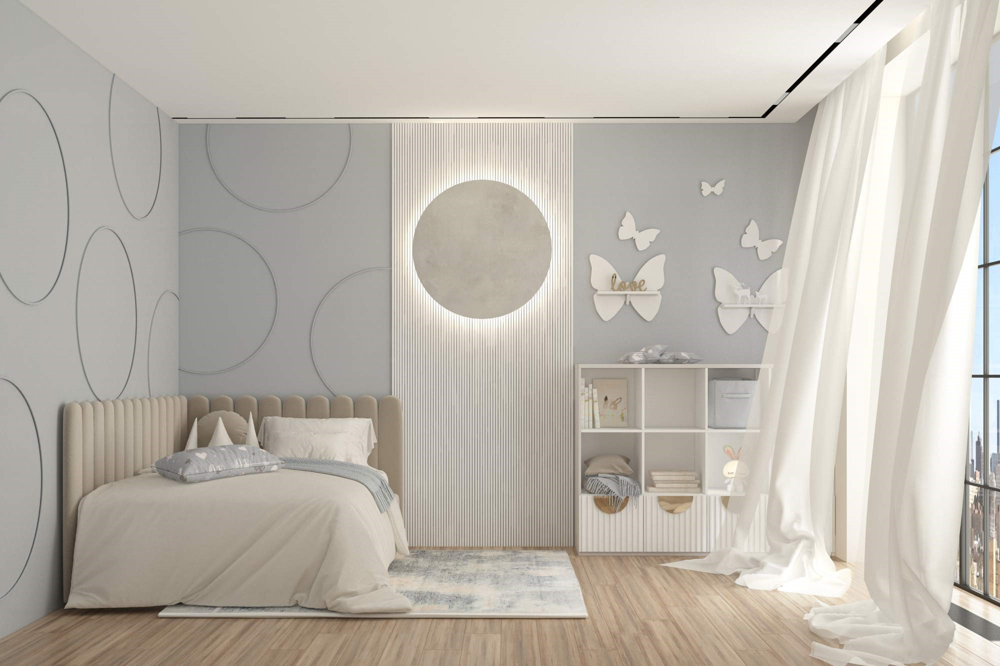 Просторная квартира 2к. с потрясающими видами на город