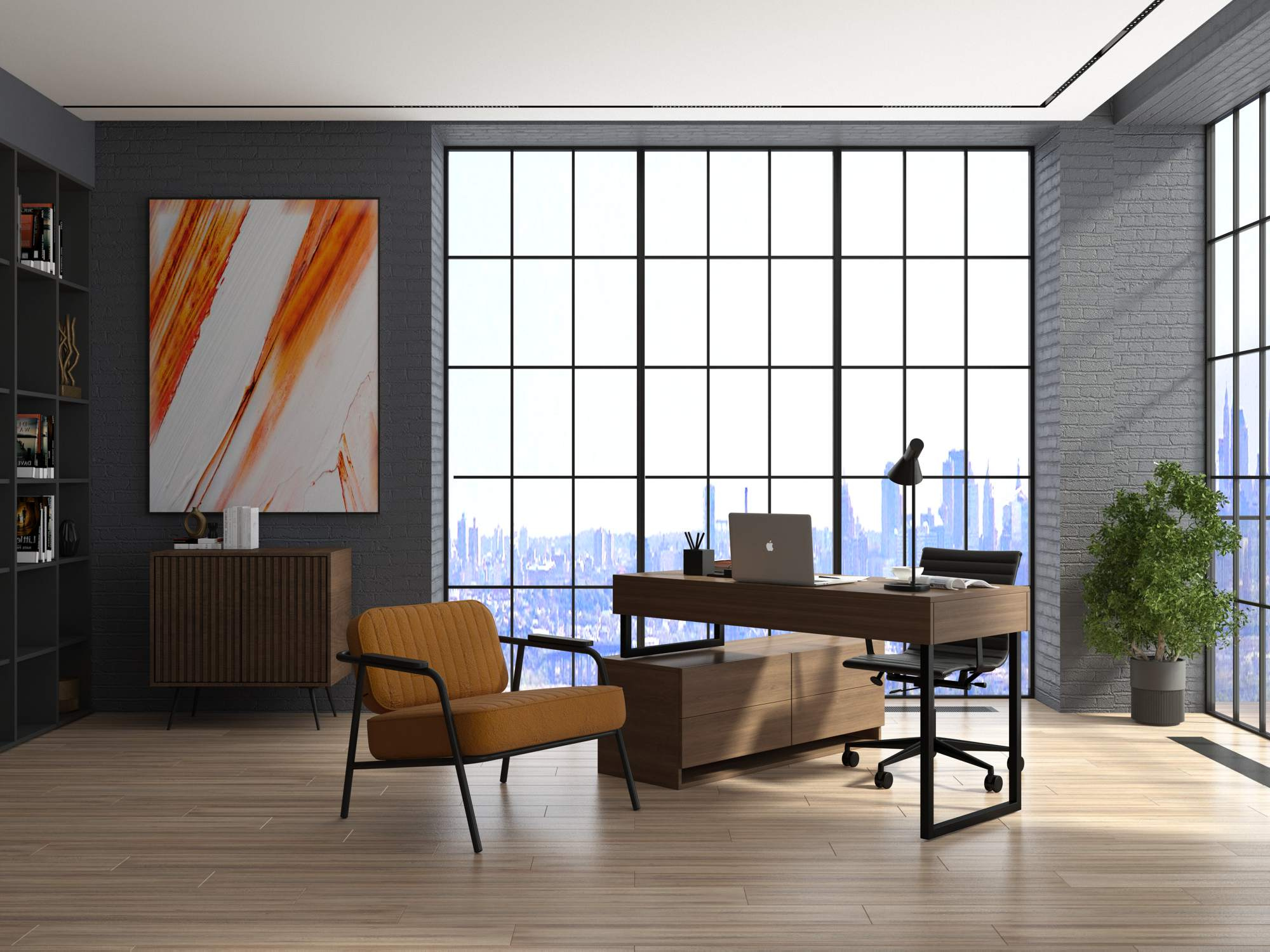 Просторная квартира 2к. с потрясающими видами на город