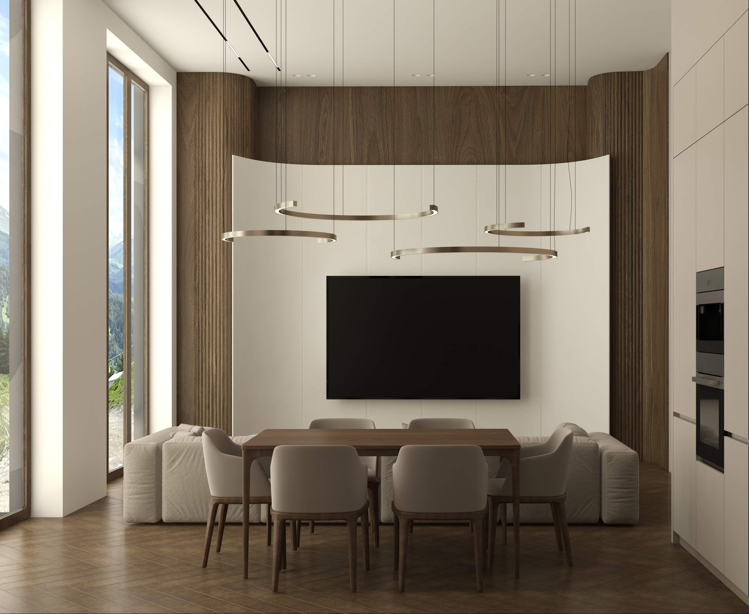 Восхитительный дом в горах