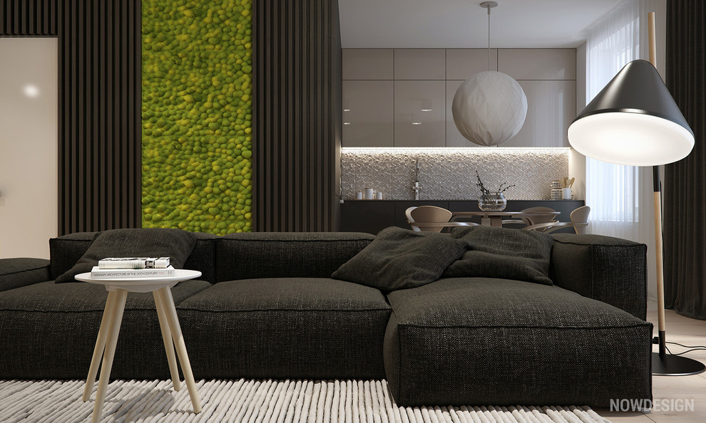 wood & moss project
