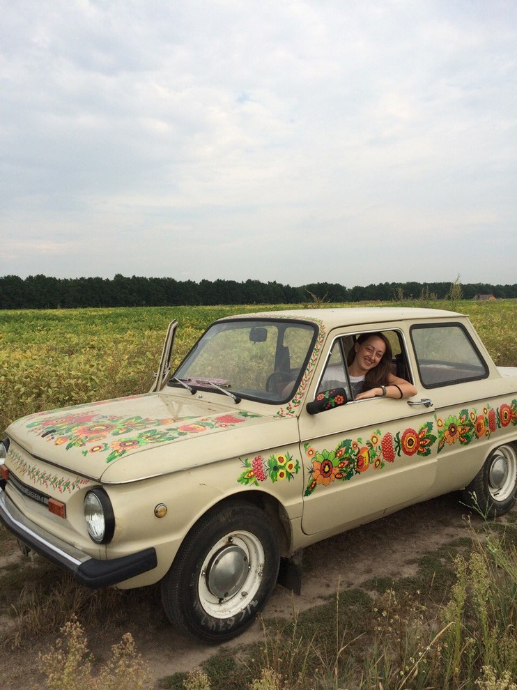 роспись автомобиля