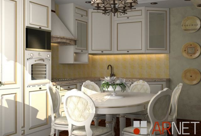 Изысканная классика, квартира 120 кв.м