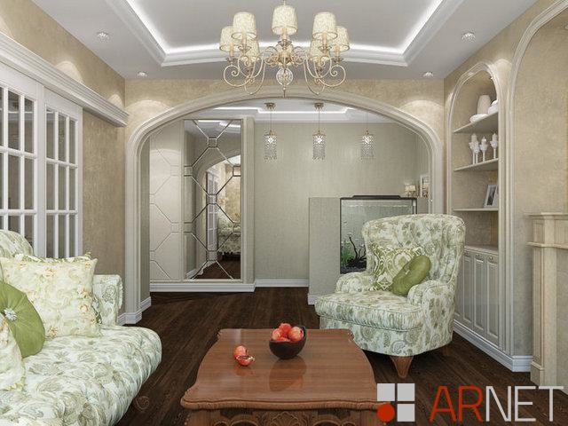 Изысканная классика, квартира 120 кв.м