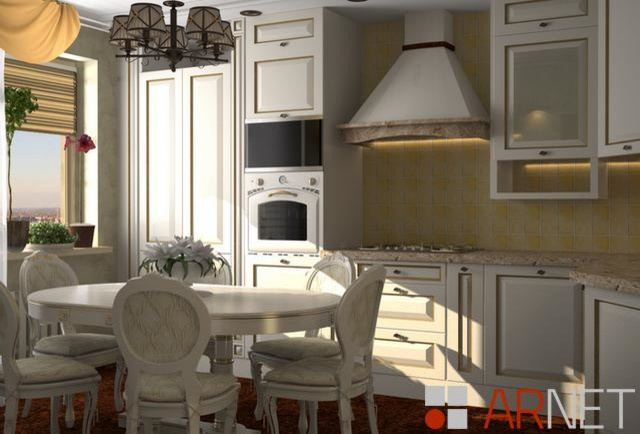 Изысканная классика, квартира 120 кв.м
