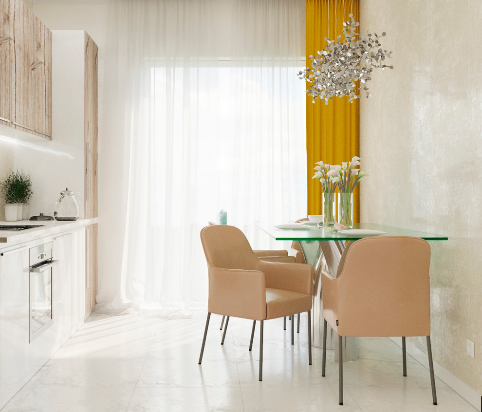 yellow apartment