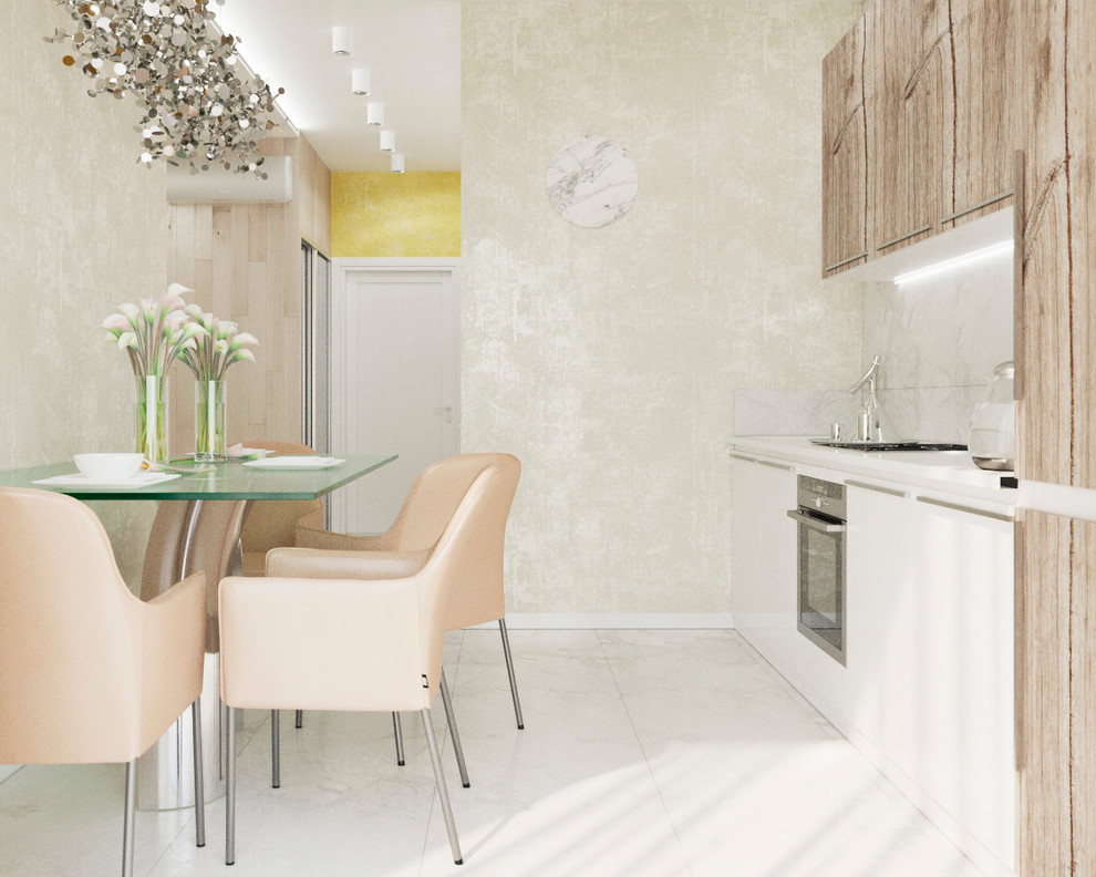 yellow apartment