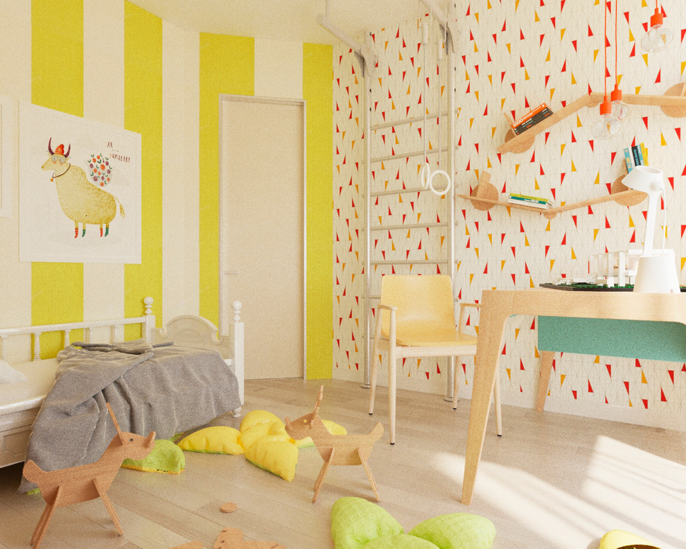 yellow apartment