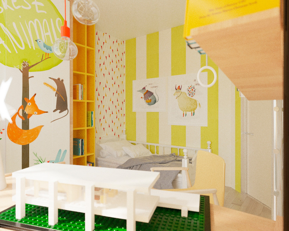 yellow apartment