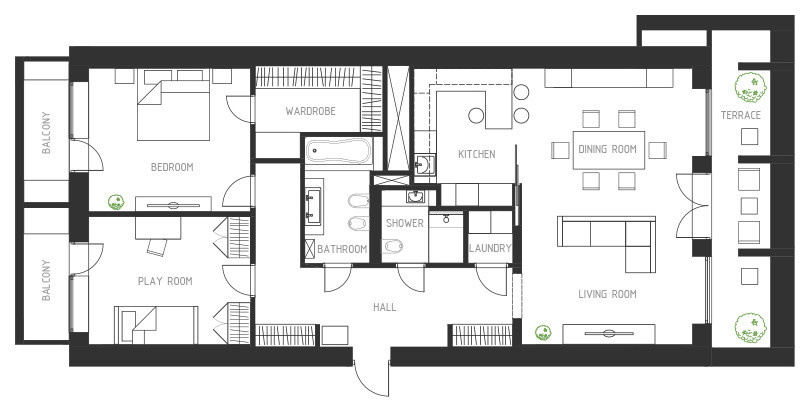 Квартира на Верхней Масловке