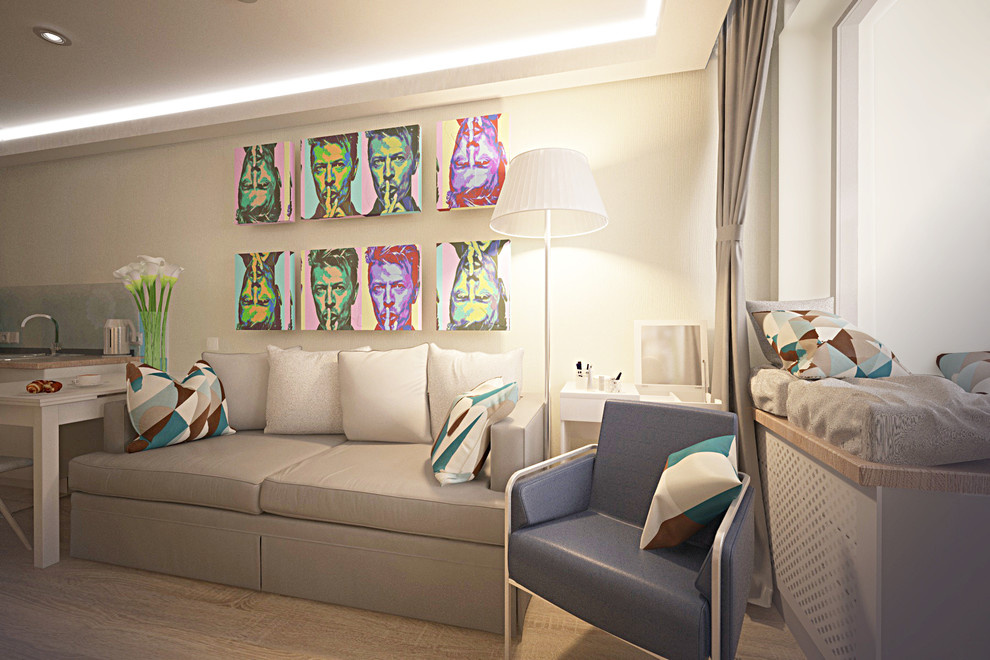 River house. Квартира-студия в Санкт-Петербурге.