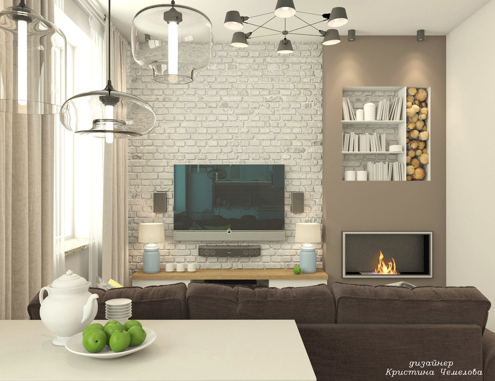 Обложка проекта: Дизайн квартиры "Городской прованс"