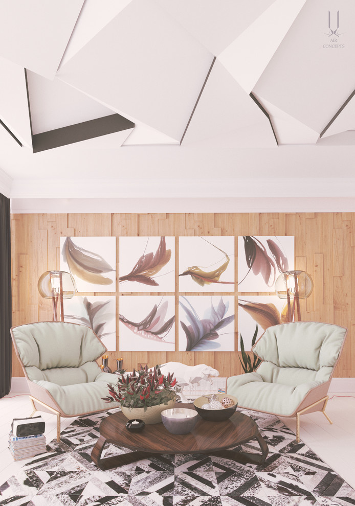 Contemporary ceiling design B