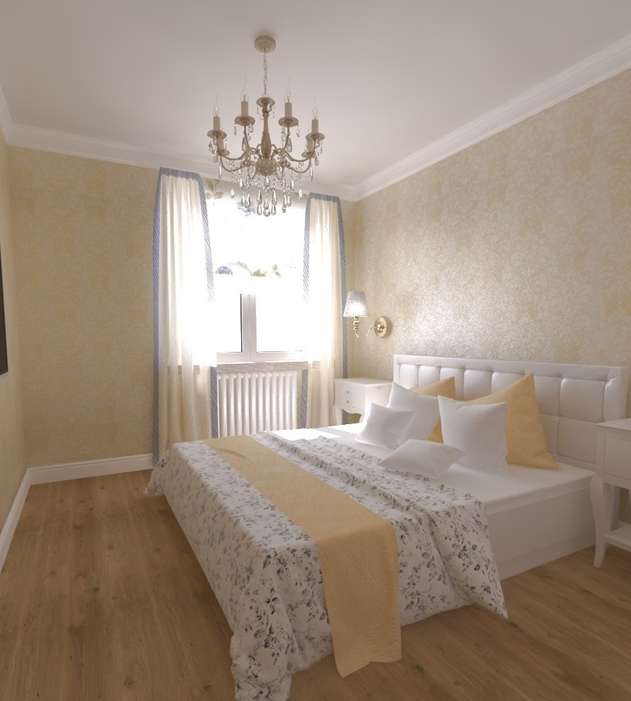Yellow bedroom