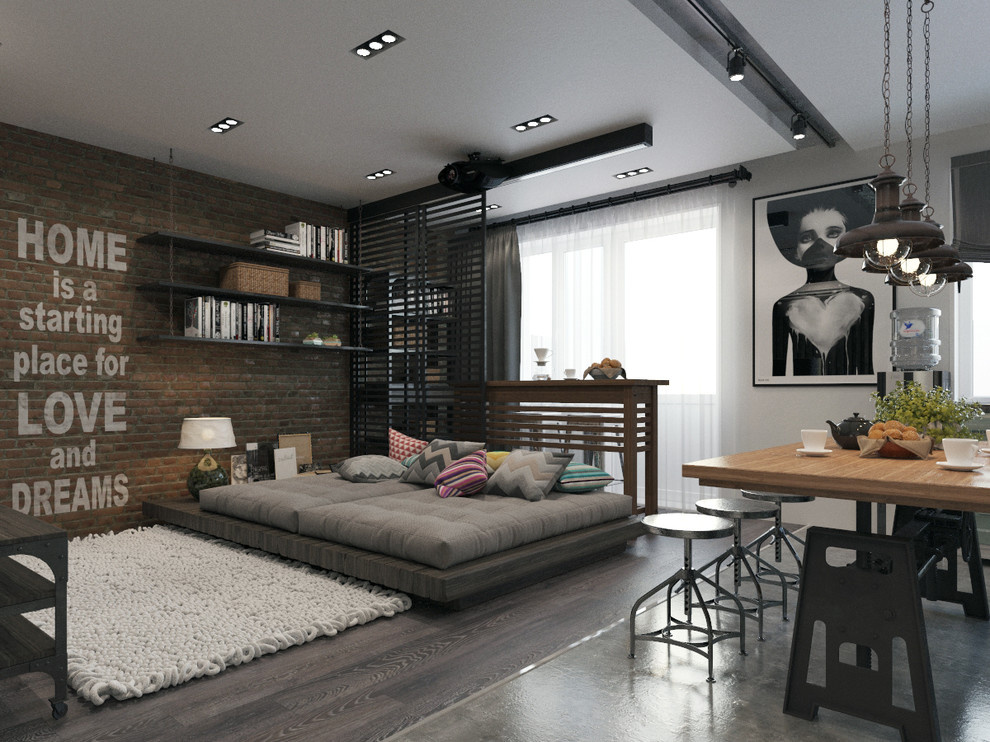 Дизайн-проект квартиры в стиле Loft, Ростов-на-Дону