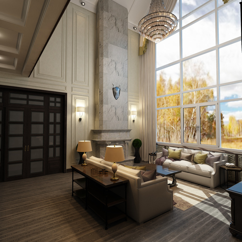 Интерьер частного дома 400 м.кв.