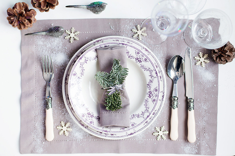 3 идеи для сервировки новогоднего стола