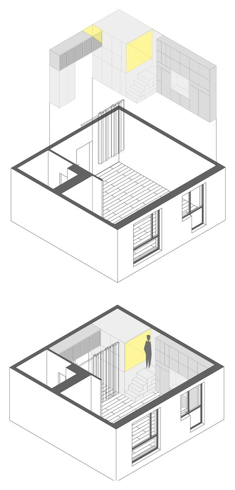 Flat 35 square meter