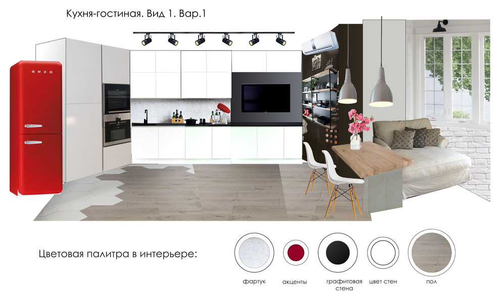 Интерьерные коллажи