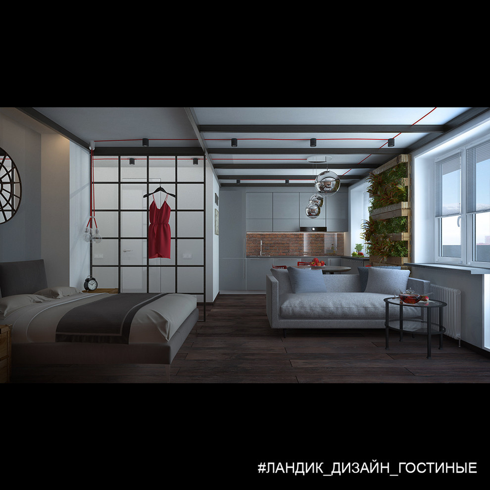 Поиск планировки: 4 сценария жизни для новостройки 37 кв.м