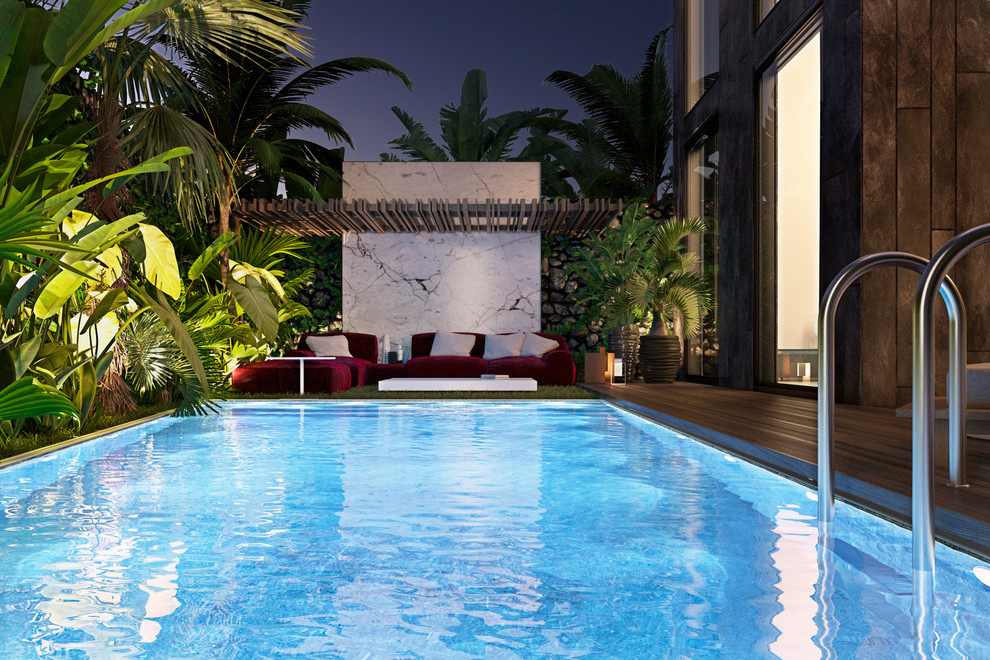 House in Casablanca, Morocco.