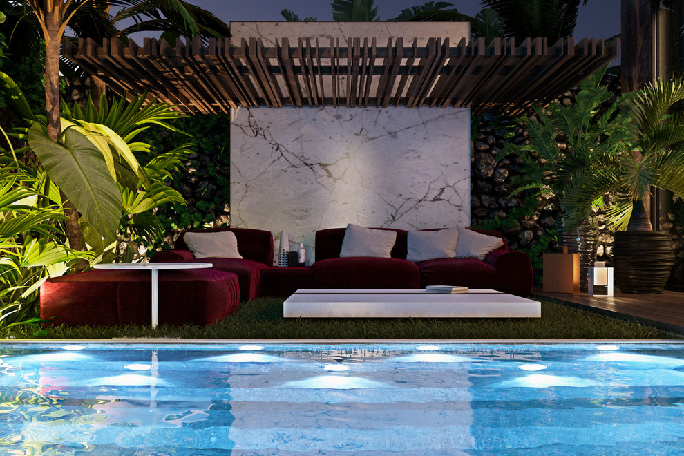 House in Casablanca, Morocco.
