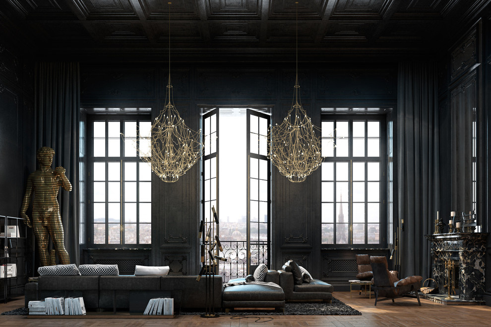 Paris apartment.