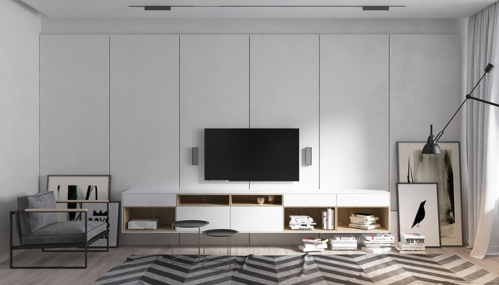 Обложка проекта: ЖК Silver Hous, гостиная