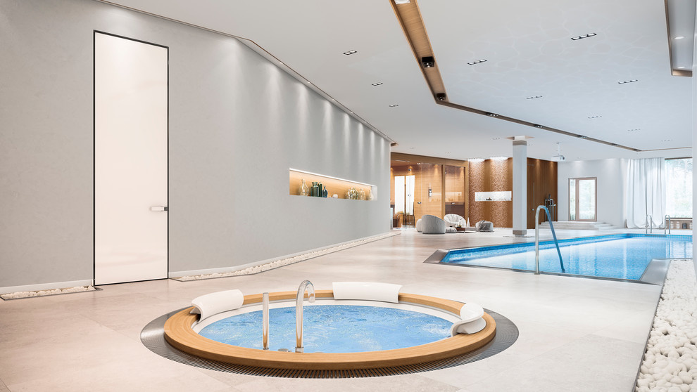 SPA-зона, частный интерьер