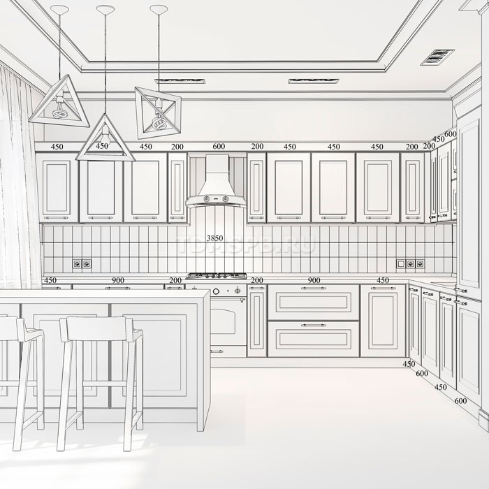 TDM I кухня Эдинбург I kitchen Edinburgh