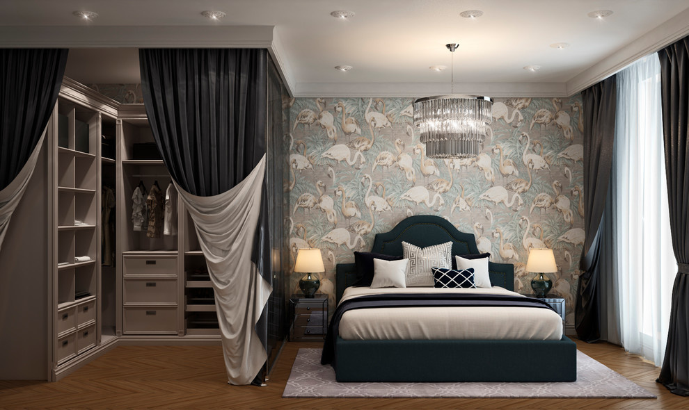 Blue apartment