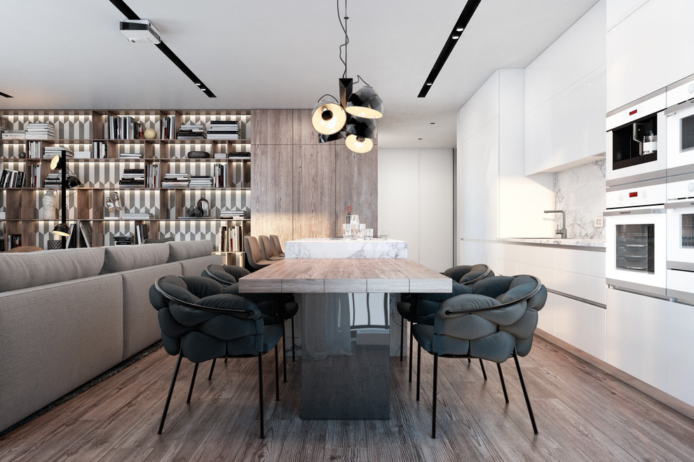 Neat interior for a young family.
