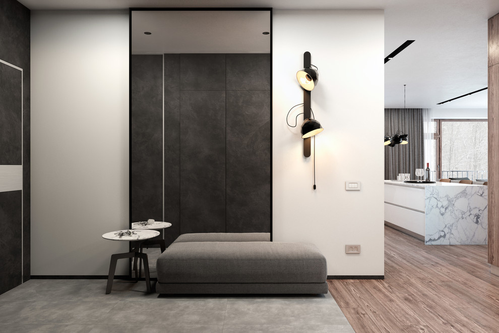 Neat interior for a young family.
