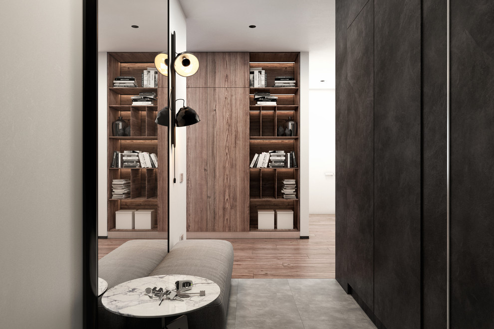 Neat interior for a young family.