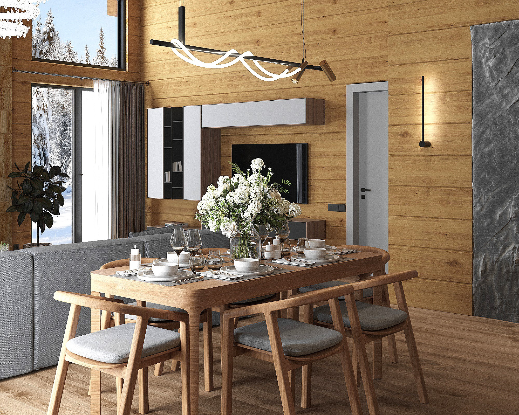 Дом из бруса,Московская область