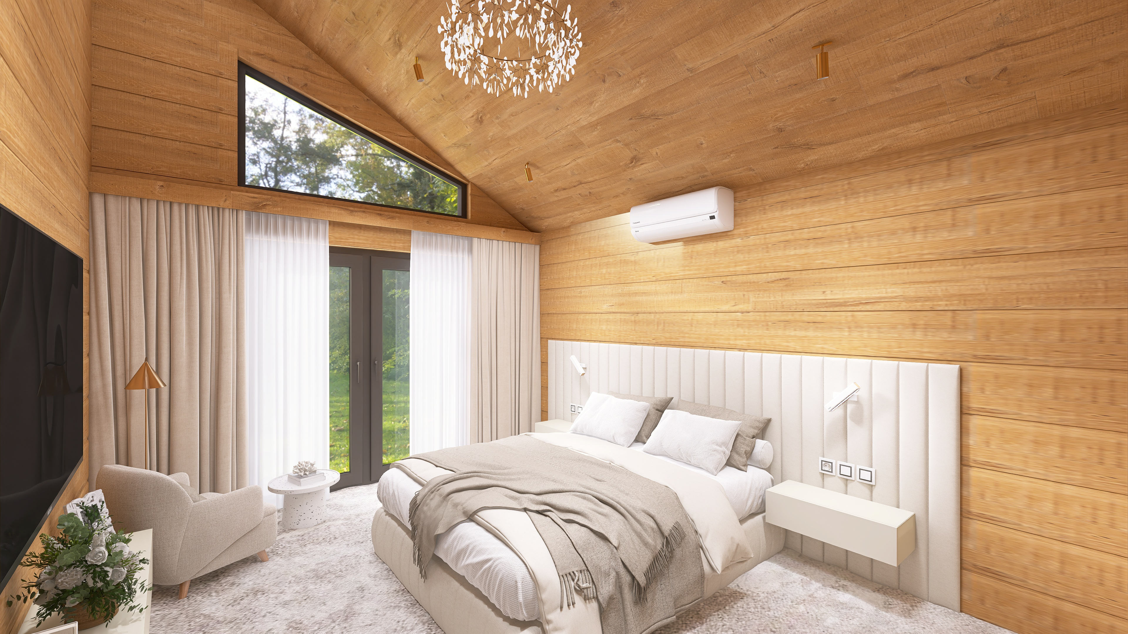 Дом из бруса,Московская область