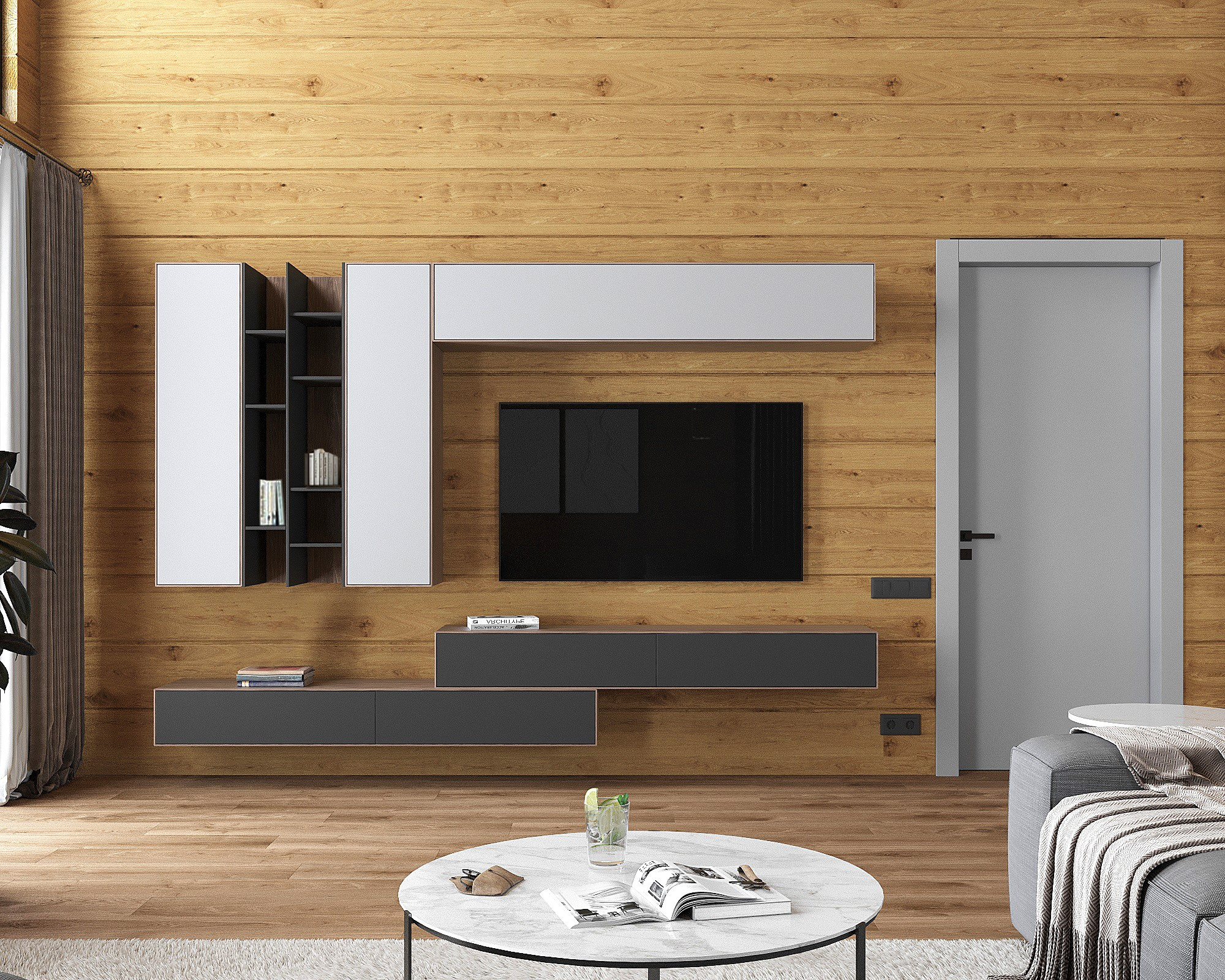 Дом из бруса,Московская область