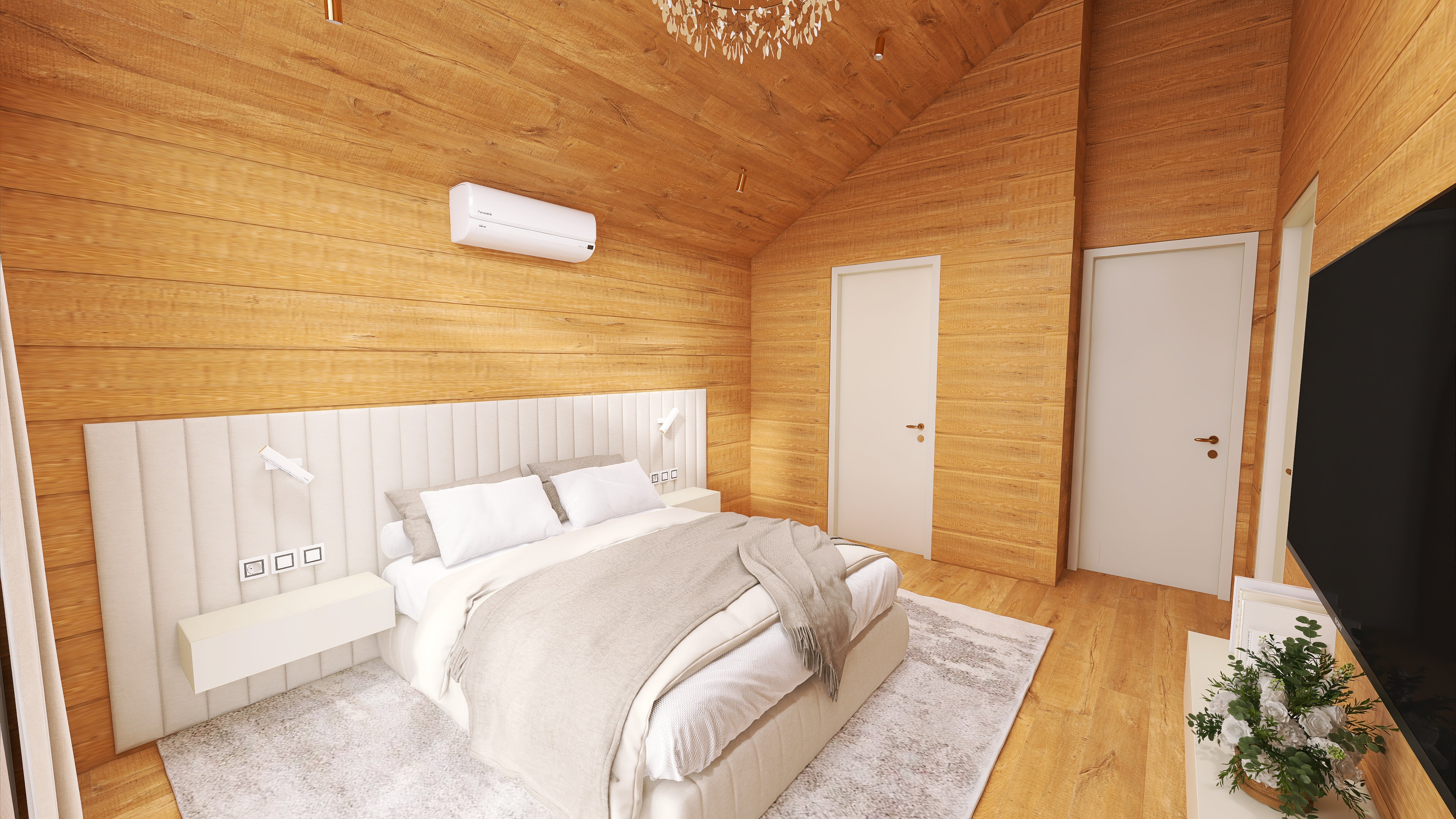 Дом из бруса,Московская область