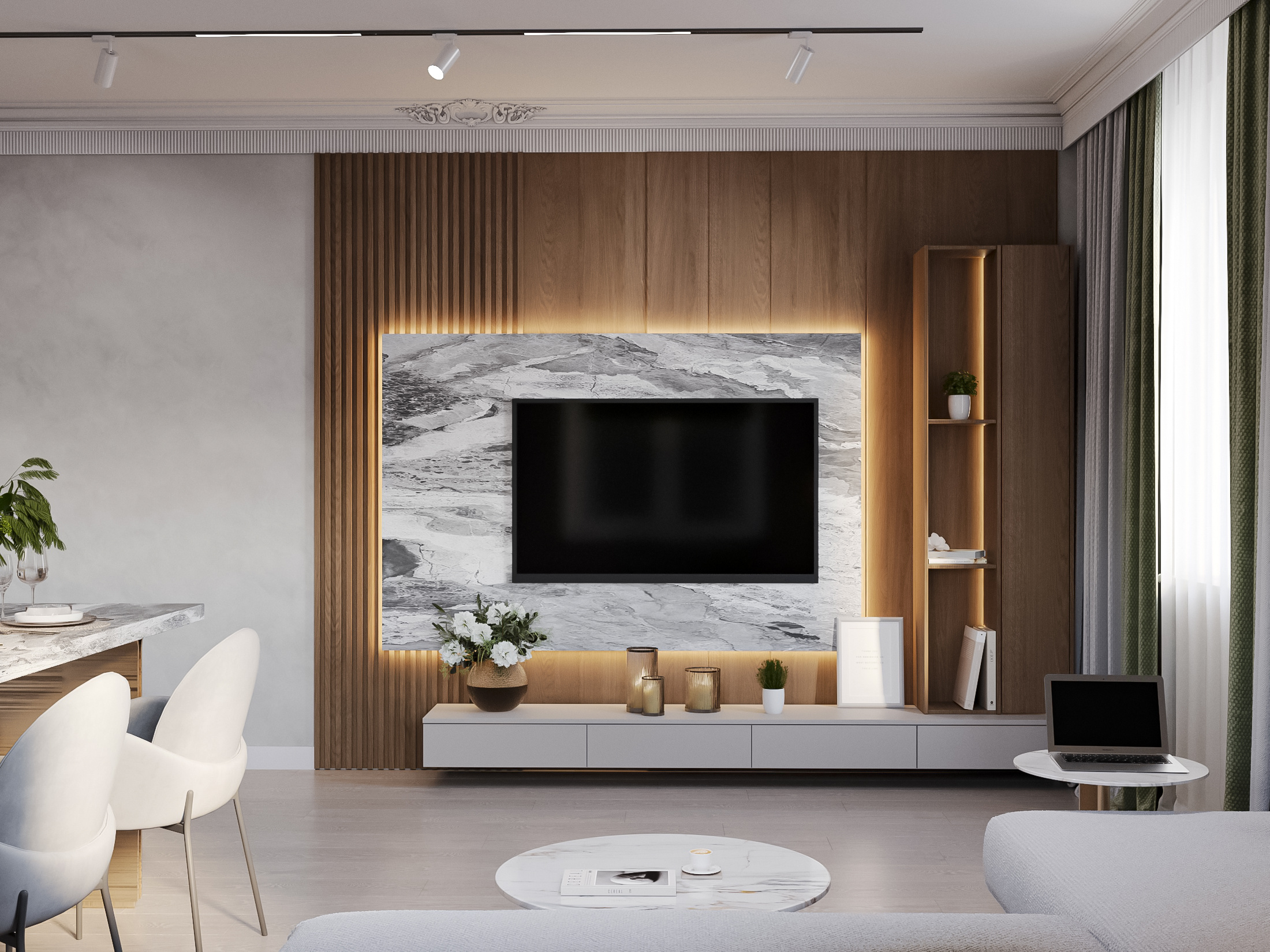 Обложка проекта: Квартира на Московском проспекте